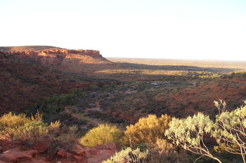 Outback Tipp Kings Canyon Ausblick