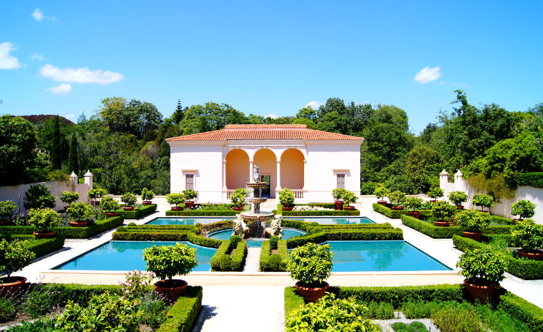 Themenbereich Italien im Hamilton Garden