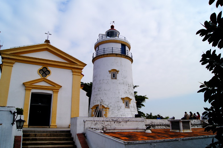 Der hoechste Punkt auf Macau der Guia Leuchtturm