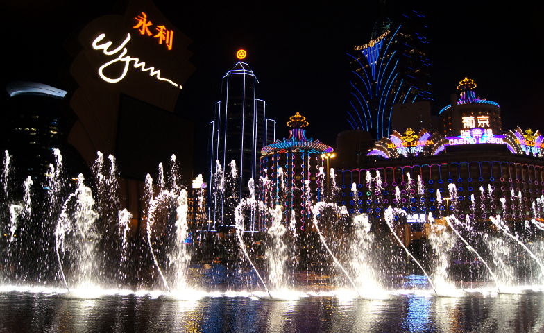 Wynn Fontaenenshow in Macau