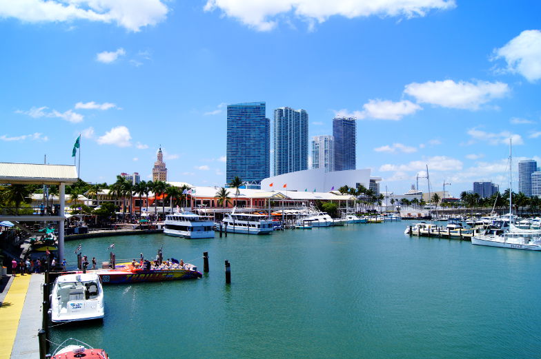 Shopping Tipp Bayside Marketplace am Hafen Miami Downtown