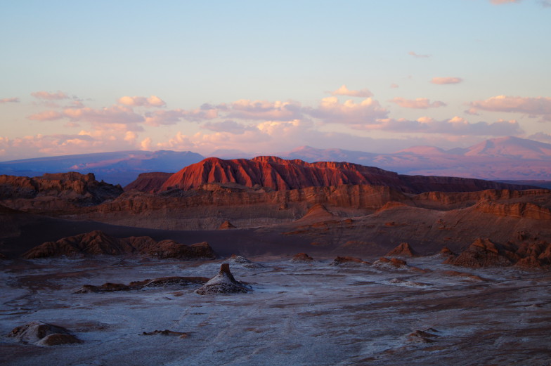 Uluru Fels in der Atacama Wueste der schöneste Ausblick