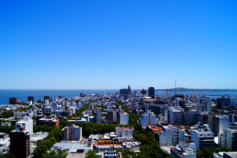 Der beste Ausblick auf Montevideo