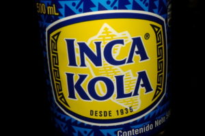Eine suess gelbe Angelegenheit Inca Kola