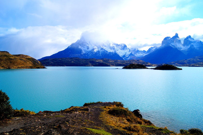 Tipp Pehoe Lake Panorama Torres del Paine Nationalpark