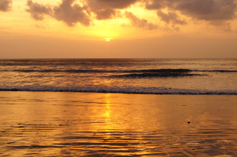 Der Sonnenuntergang auf Bali ist ein besonderes Erlebnis