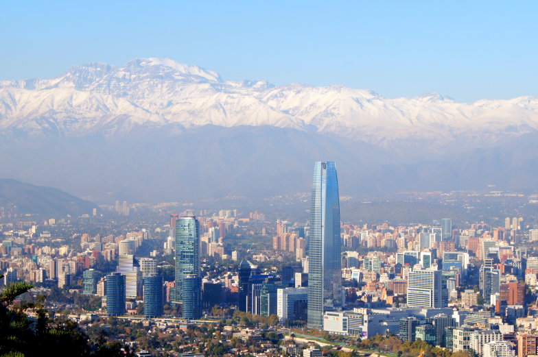 Erlebe die wunderschoene Andenkulisse von Santiago