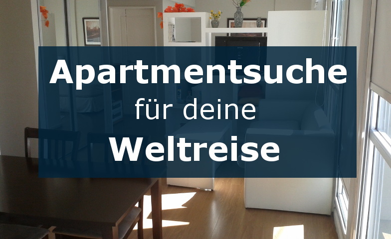 Suche auf Airbnb das perfekte Apartment für deine Weltreise