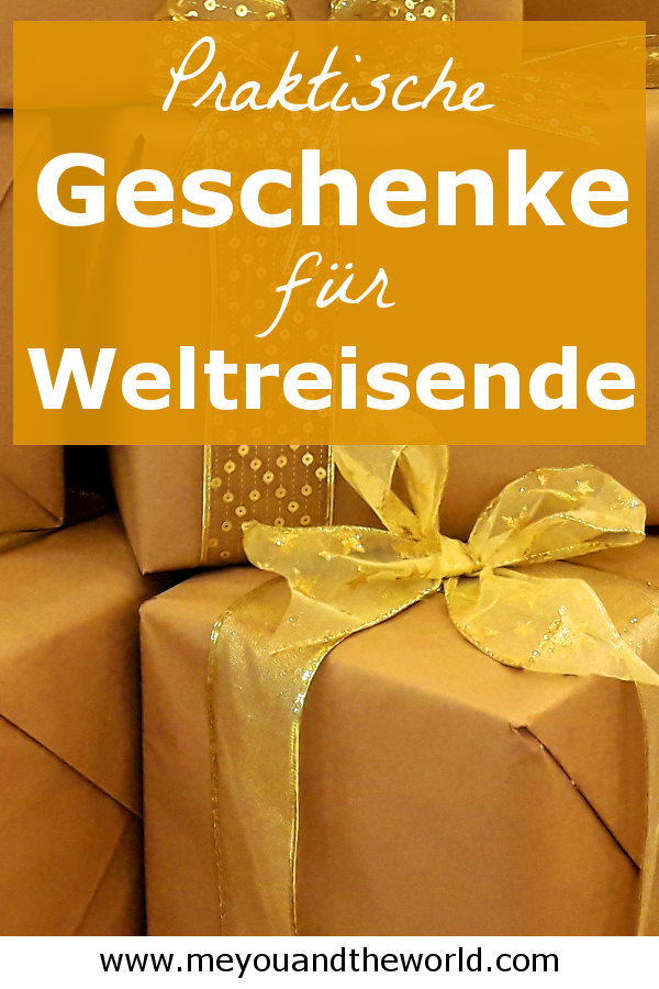 Praktische Geschenke fuer Welreisende