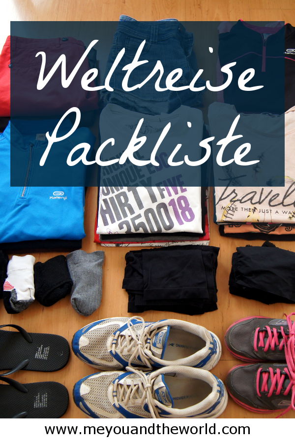 Alles was du fuer deine Weltreise brauchst findest du in meiner Packliste mit Ausruestungstipps