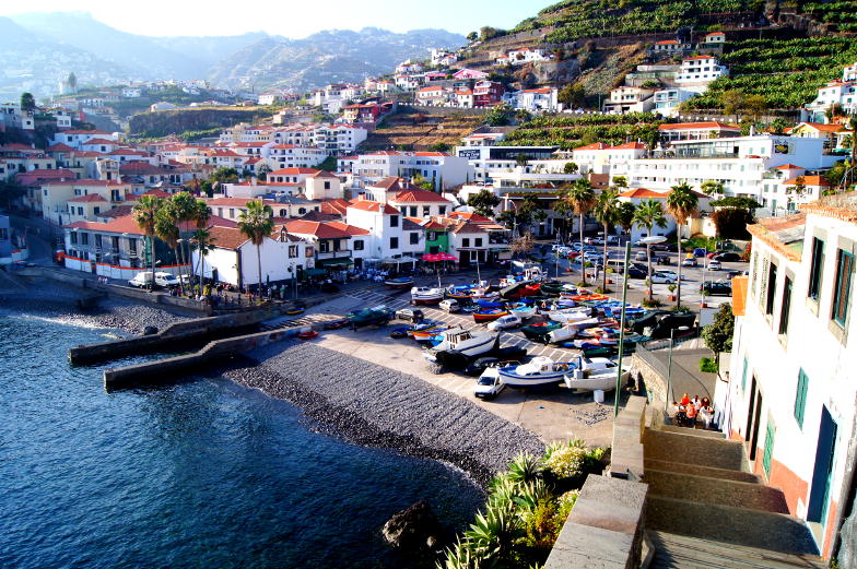 Churchill Blick auf Camara do Lobos Madeira 