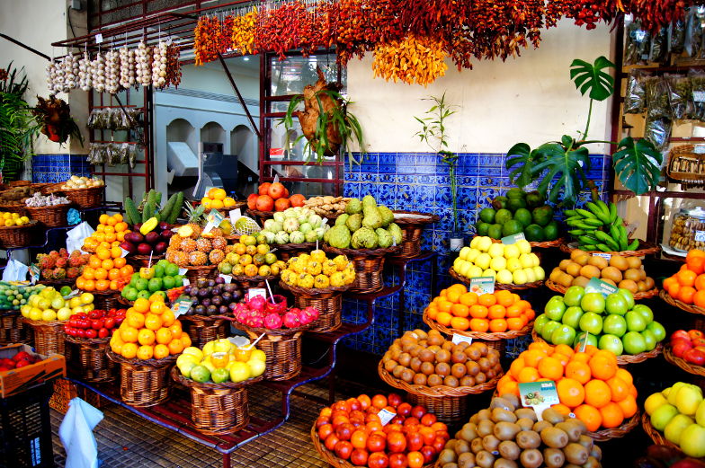 Funchal Tipp Mercado dos Lavradores viel Obst aber teuer