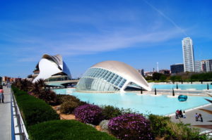 Moderne Architektur in Valencia Europa Reiseziel