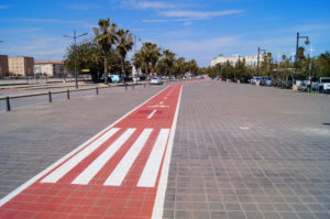 Valencia Fahrrad-Stadt