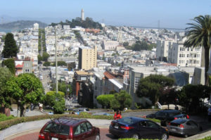 Blick auf den Coit Tower San Francisco Fakten