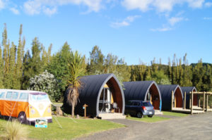 Campingplatz Hot Water Beach beste Lage zum uebernachten Neuseeland