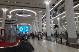 Dubai Flughafen Gepäckausgabe