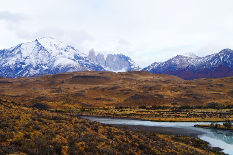 Torres del Paine Granitfelsen in Patagonien Chile