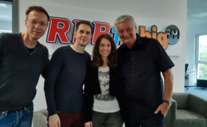 RPR1 Mein Abenteuer mit Reiner Meutsch interviewt uns ueber unserer Weltreise