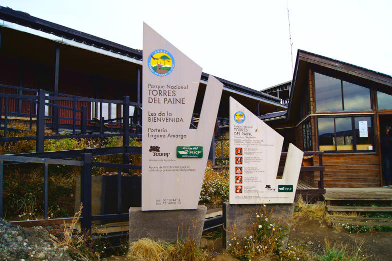 Schoenes Hotel am Eingang des Torres del Paine Nationalpark
