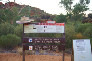 Uebernachte beim Kings Canyon Australien