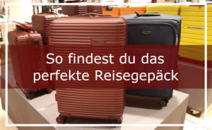 So findest du das passende Reisegepäck für deine Reise