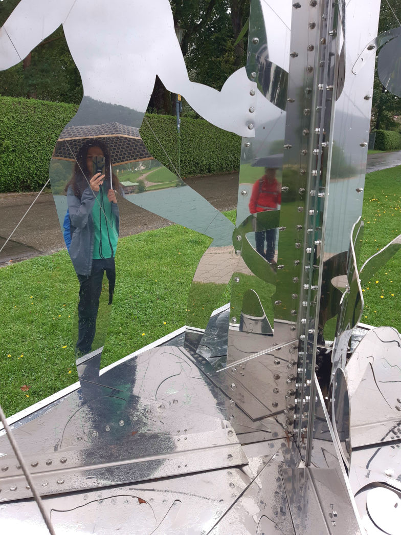 Erste Etappe der Alpenüberquerung im Regen