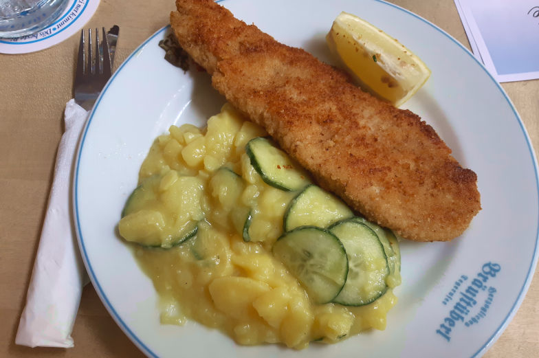 Verpflegung auf erster Etappe der Alpenüberquerung