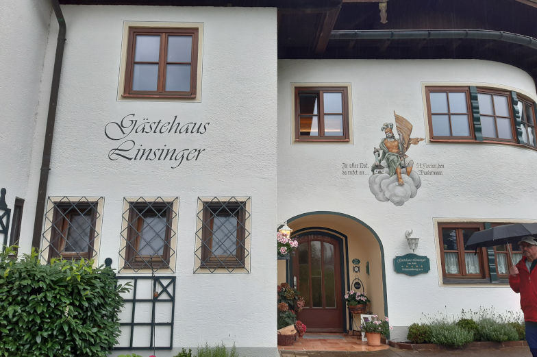 Erste Etappe Alpenüberquerung Unterkunft