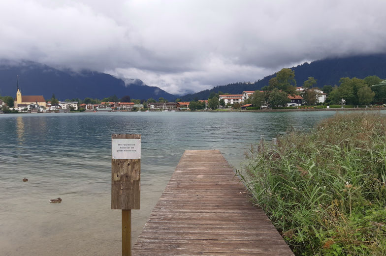 Alpenüberquerung erste Etappe von Gmund nach Kreuth