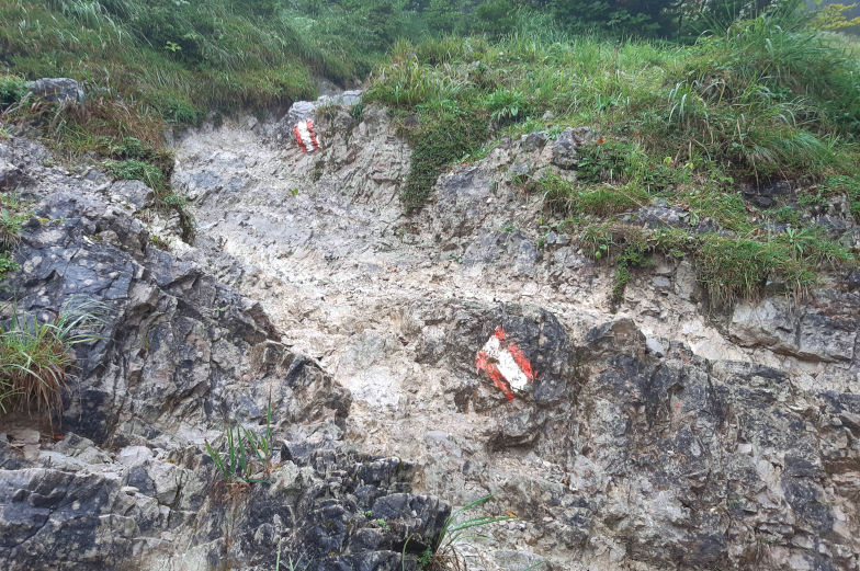 Über die Grenze nach Österreich auf der zweiten Etappe der Alpenüberquerung 