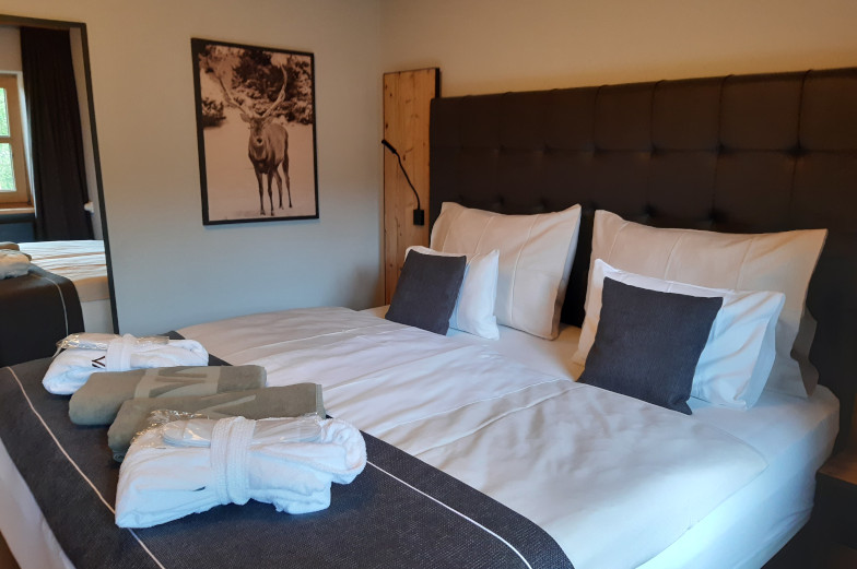 Vaya Hotel Achenkirch zweite Etappe Alpenüberquerung 