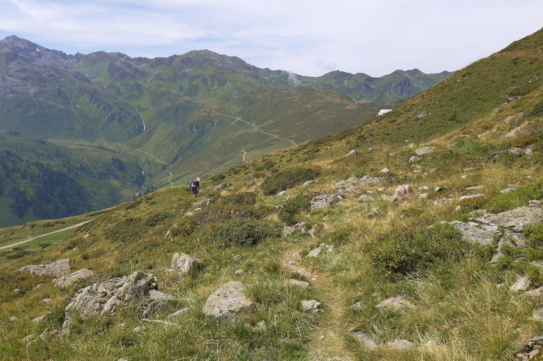 Alpine Wandertour von Hochfügen nach Mayrhofen fünfte Etappe Alpenüberquerung