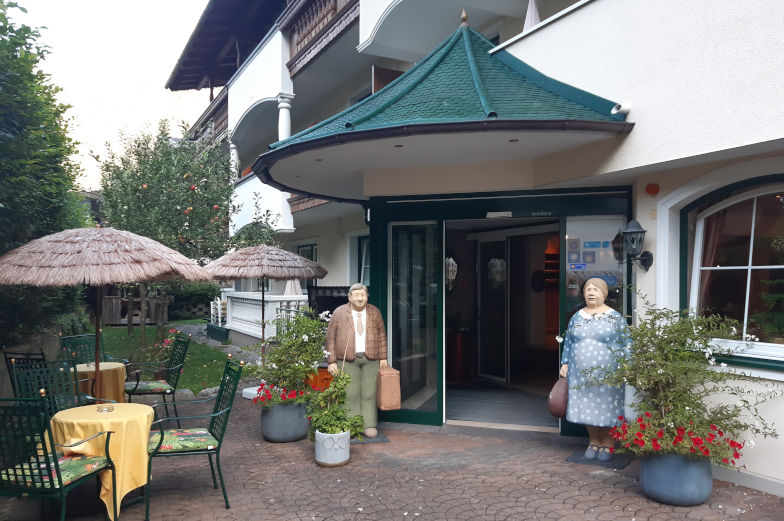 Unterkunft Mayrhofen fünfte Etappe der Alpenüberquerung