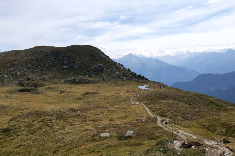 Über den Bergkamm nach Melchboden