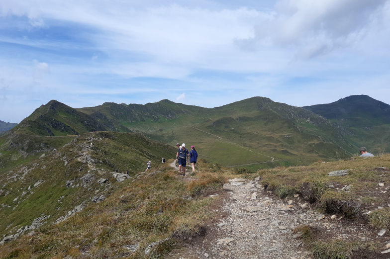 Über den Arbiskopf nach Mayrhofen fünfte Etappe Alpenüberquerung