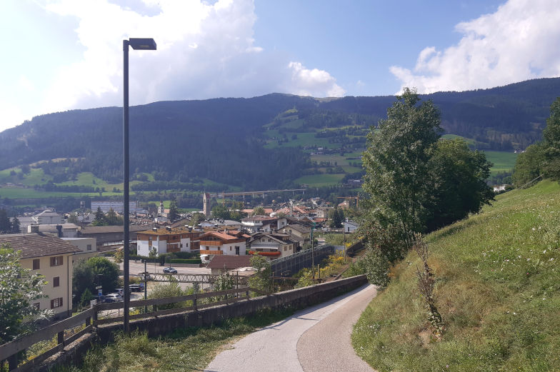 Sterzing Ziel der siebten Etappe