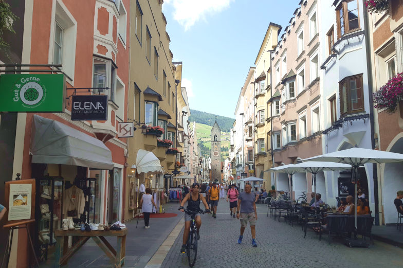 Sterzing Ziel der Alpenüberquerung 