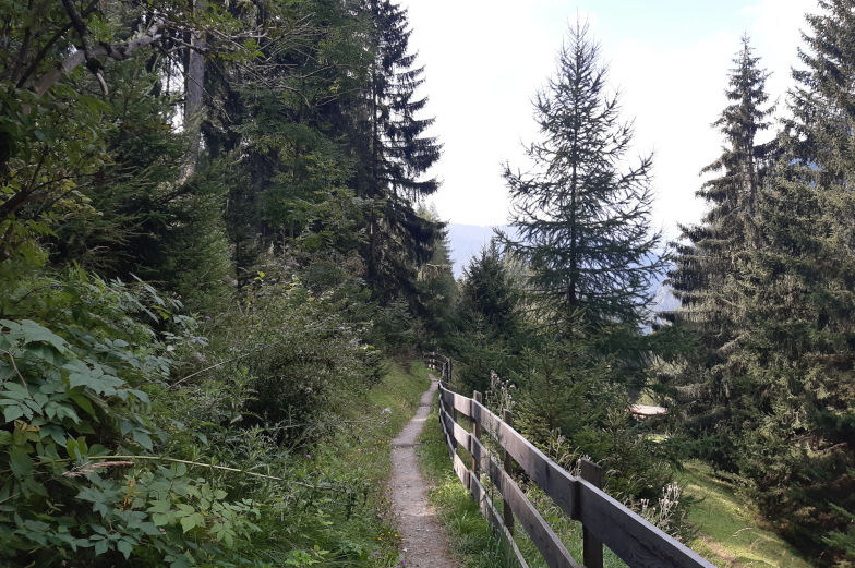 Längste Etappe der Alpenüberquerung nach Sterzing