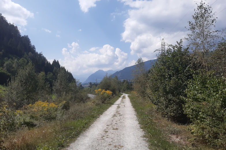 Leichte Etappe nach Sterzing Alpenüberquerung