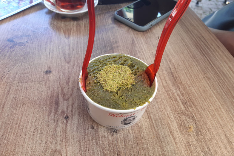Süßes essen in der Türkei