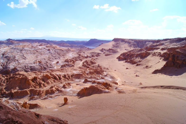 Übernachten in der Atacama Wüste 