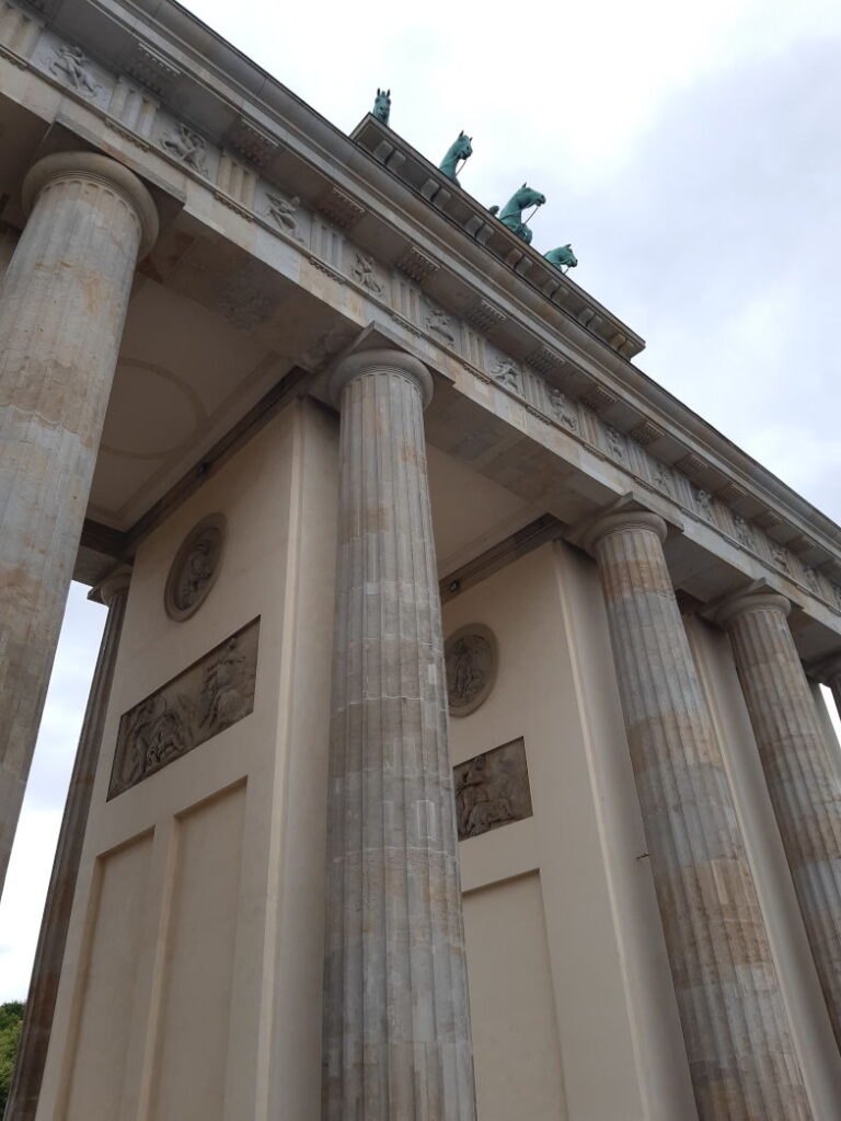 Säulen des Brandenburger Tors in Berlin