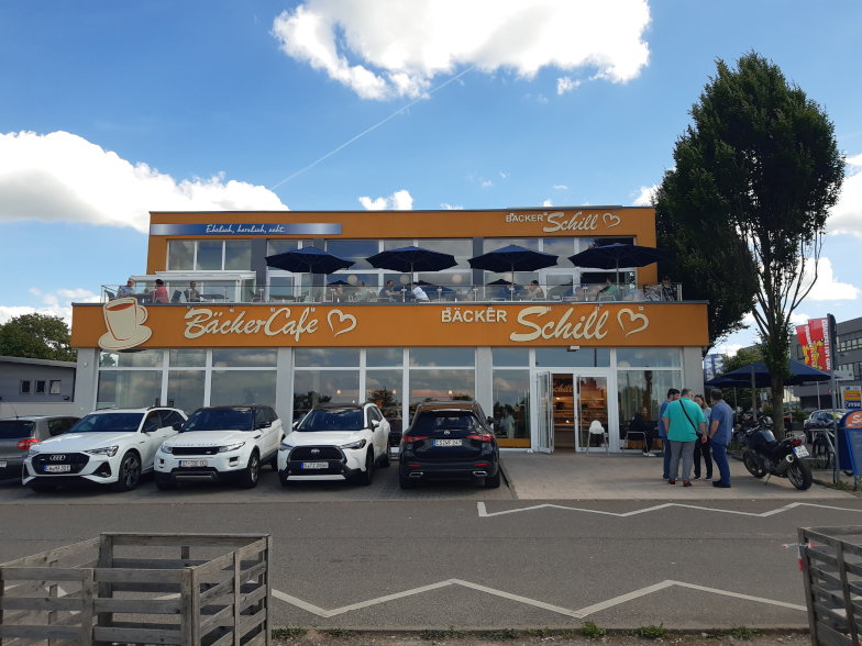 Außenansicht der Bäckerei Schill in Filderstadt-Bernhausen