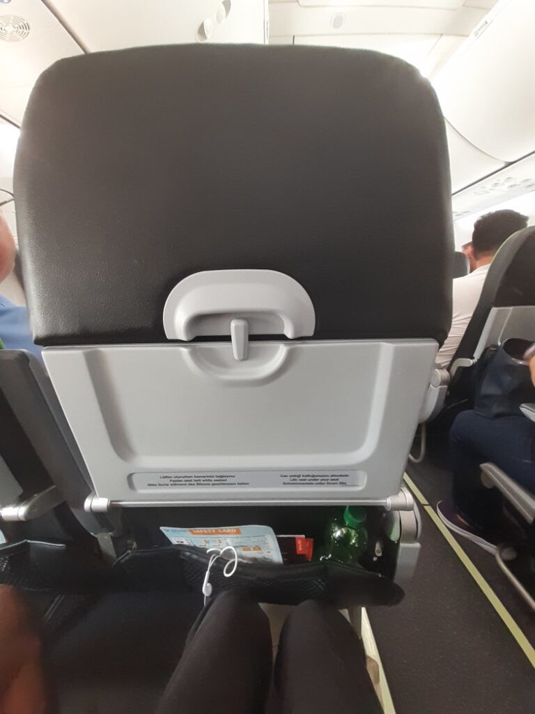 Innenausstattung der Boeing bei SunExpress