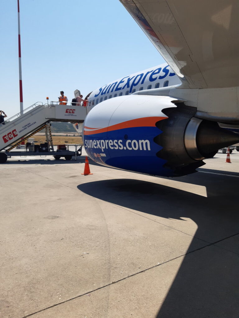 SunExpress als typischer Ferienflieger in die Türkei